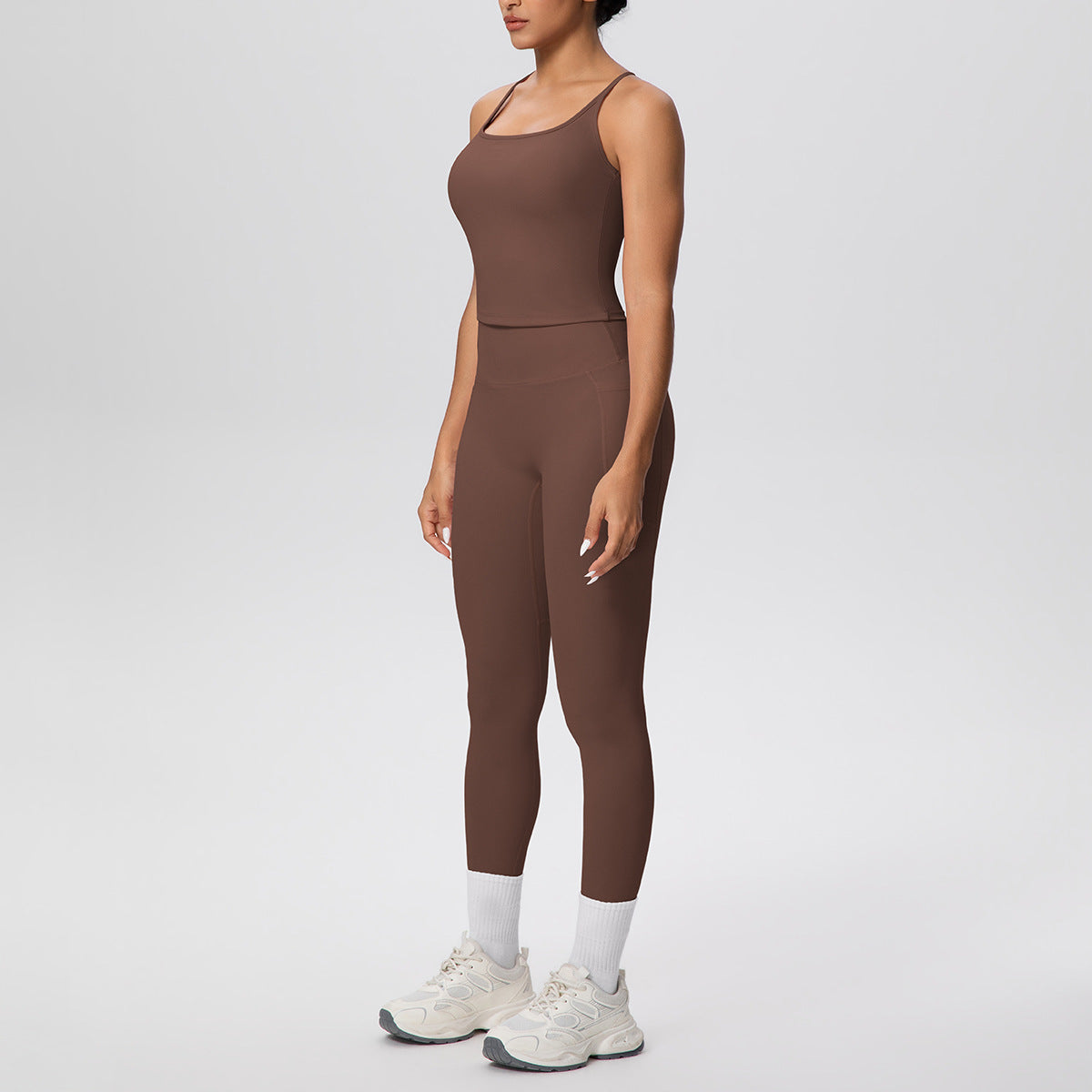 SOLBANA Form Pocket 2-Piece Legging Set - alternate product view