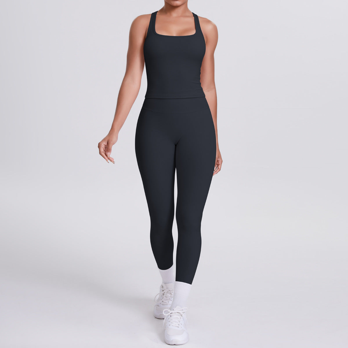 SOLBANA Form Tank 2-Piece Legging Set - alternate product view