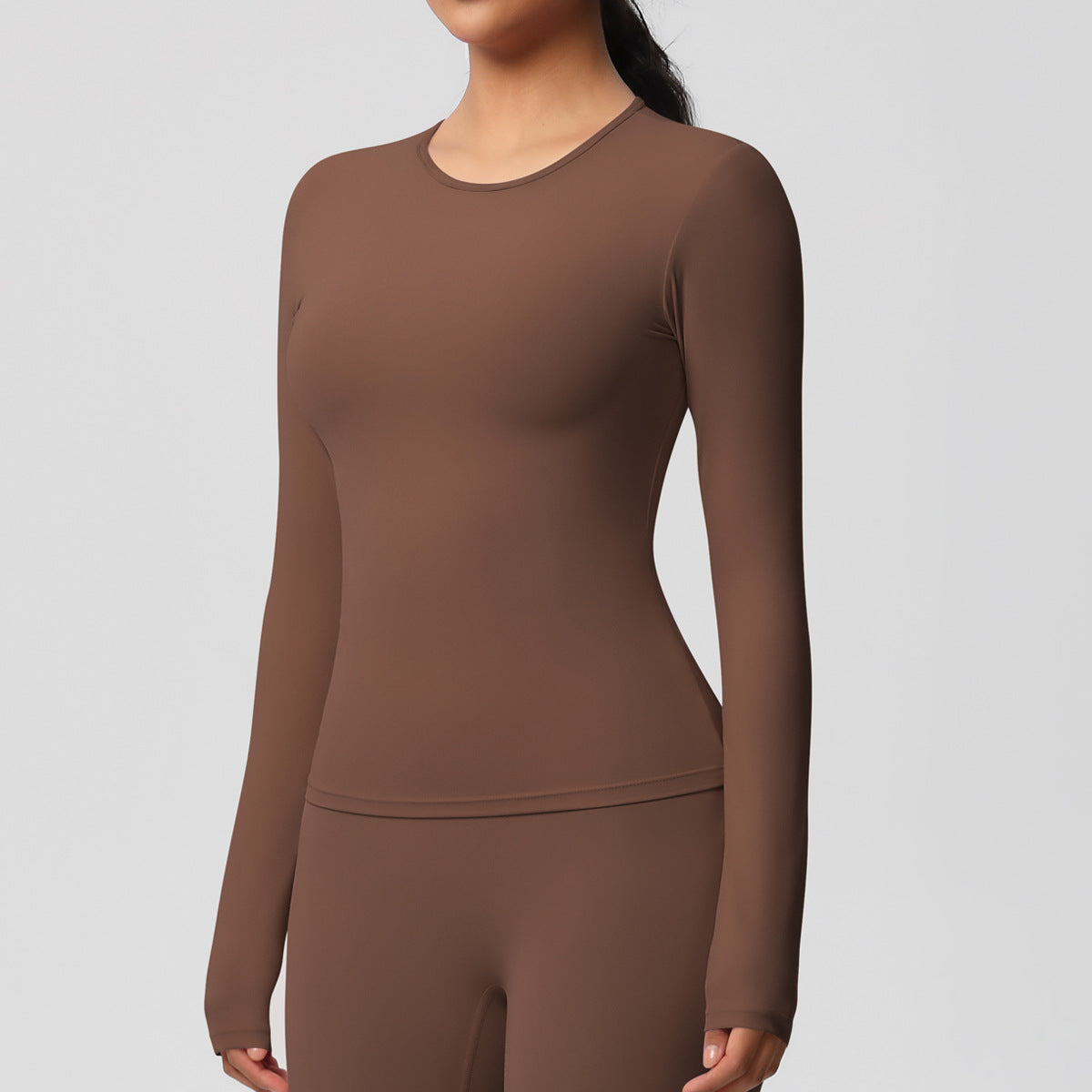 SOLBANA Form Brushed Long Sleeve - alternate product view