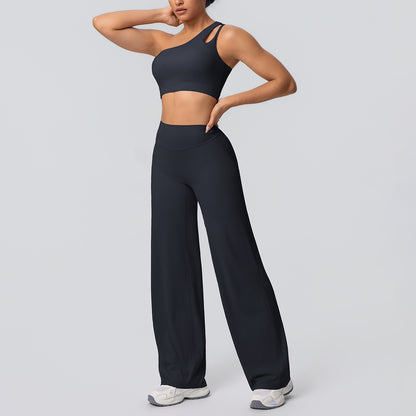 SOLBANA Studio Asymmetric 2-Piece Straight-Pant Set - alternate product view