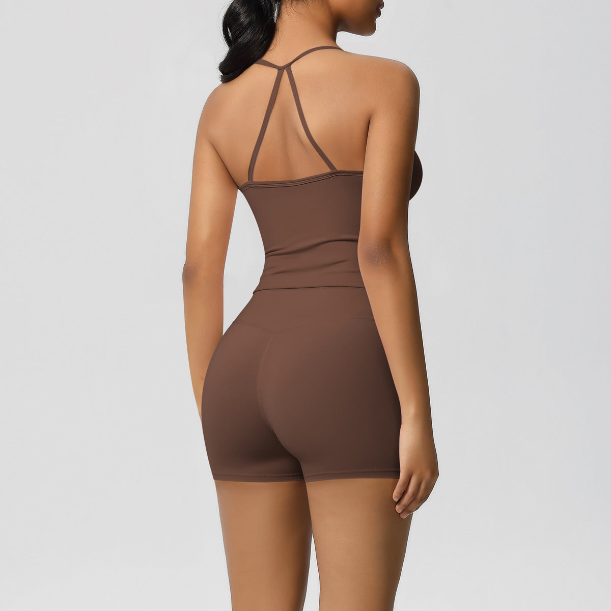 SOLBANA Studio Tie-Back High-Rise Short Set - alternate product view