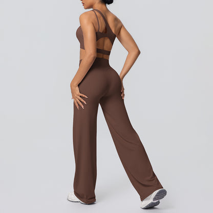SOLBANA Studio Asymmetric 2-Piece Straight-Pant Set - alternate product view