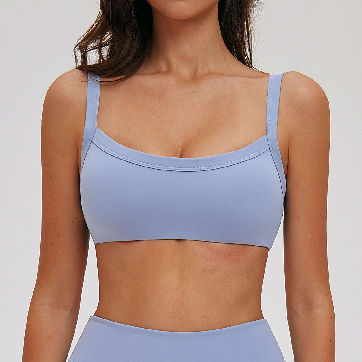 SOLBANA Form Double-Strap Bra in Ocean