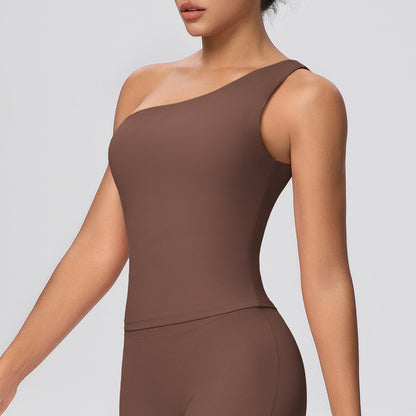 SOLBANA Studio One-Shoulder Tank - alternate product view