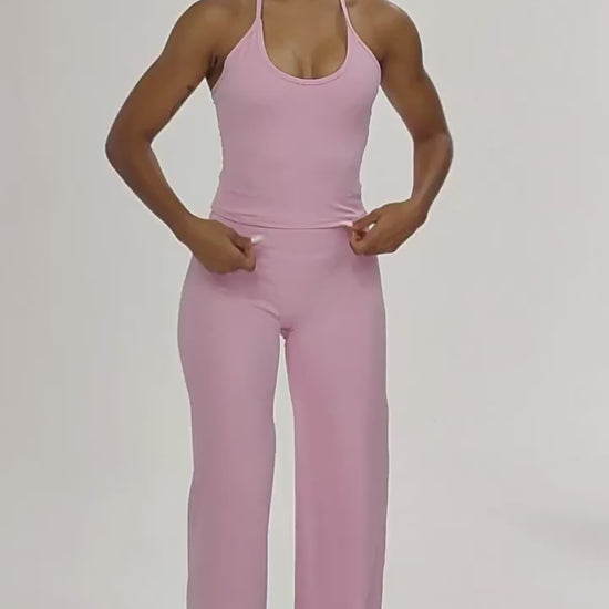 SOLBANA Coast Lace-Up Halter Tank video