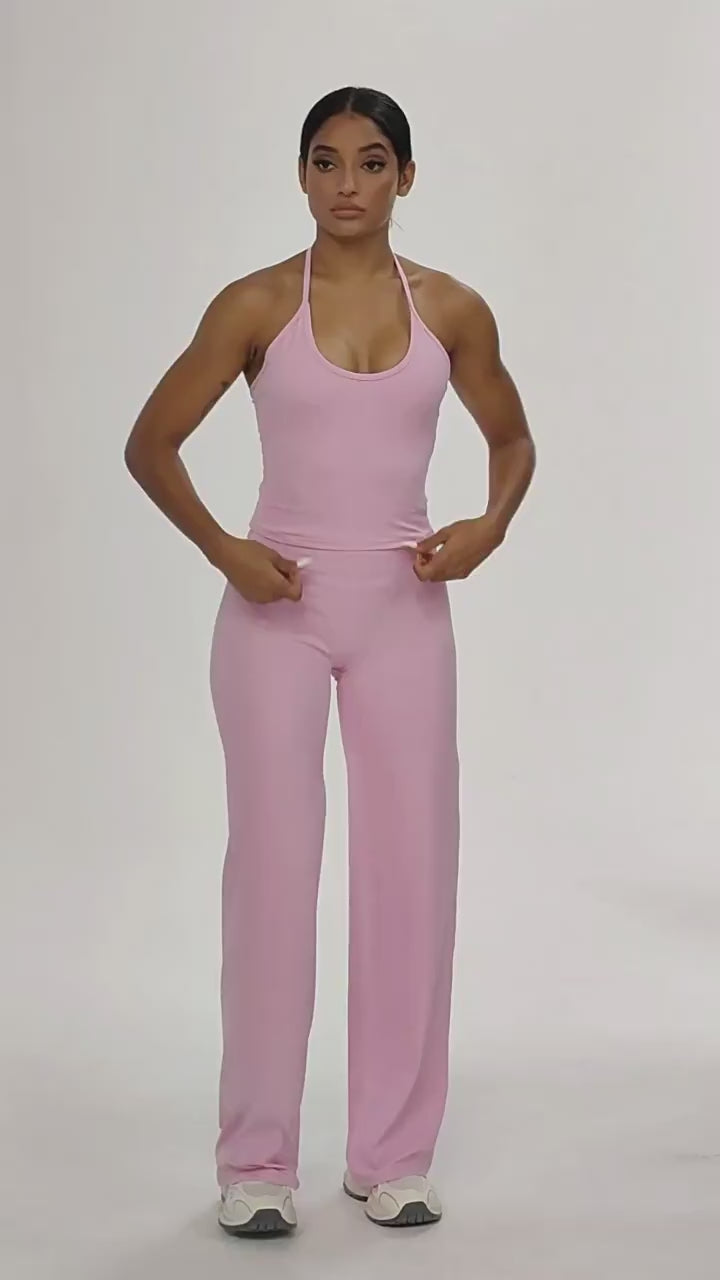 SOLBANA Coast Lace-Up Halter Tank video