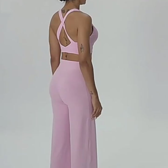 SOLBANA Coast Crossback Pant Set video