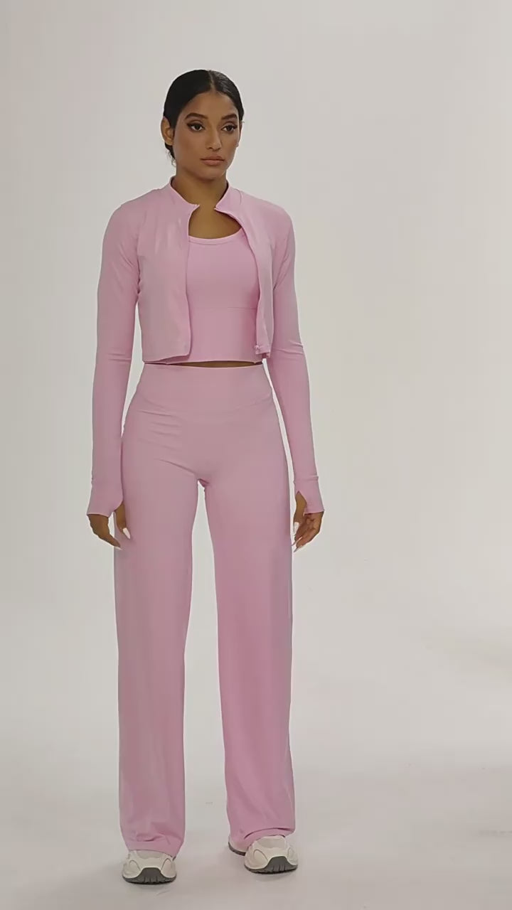 SOLBANA Coast Zip 3-Piece Pant Set video